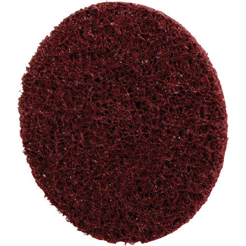 Disque de conditionnement de surface &agrave; remplacement rapide Standard Abrasives, 3" dia., Grain Moyen, Oxyde d'aluminium Duraquip Inc