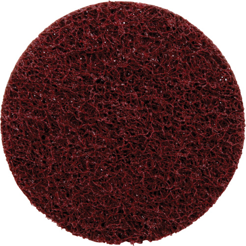 Disque de conditionnement de surface &agrave; remplacement rapide Standard Abrasives, 3" dia., Grain Moyen, Oxyde d'aluminium Duraquip Inc