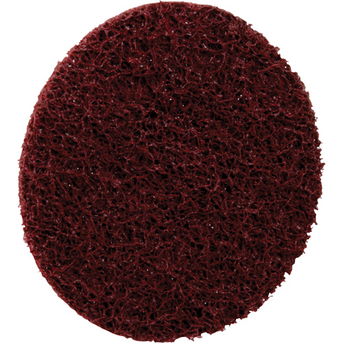 Disque de conditionnement de surface &agrave; remplacement rapide Standard Abrasives, 3" dia., Grain Moyen, Oxyde d'aluminium Duraquip Inc