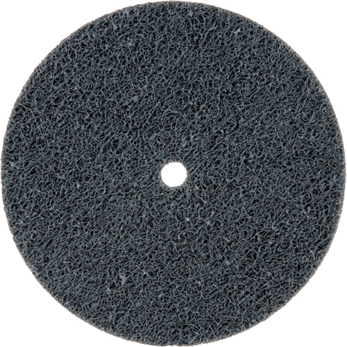 Meule homog&egrave;ne &agrave; faible densit&eacute; de s&eacute;rie 500 Standard Abrasives, 3" x 1/4", Arbre de 1/4", Grain de Fin, Carbure de silicium Duraquip Inc