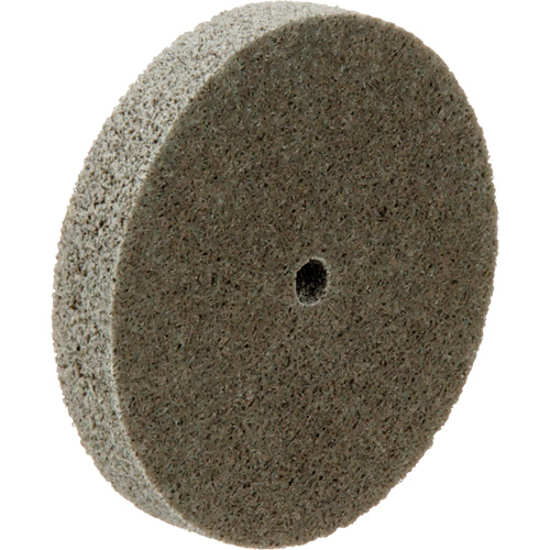 Disque unitaris&eacute; Standard Abrasives, 3" x 1/2", Arbre de 1/4", Grain de Moyen, Oxyde d'aluminium Duraquip Inc