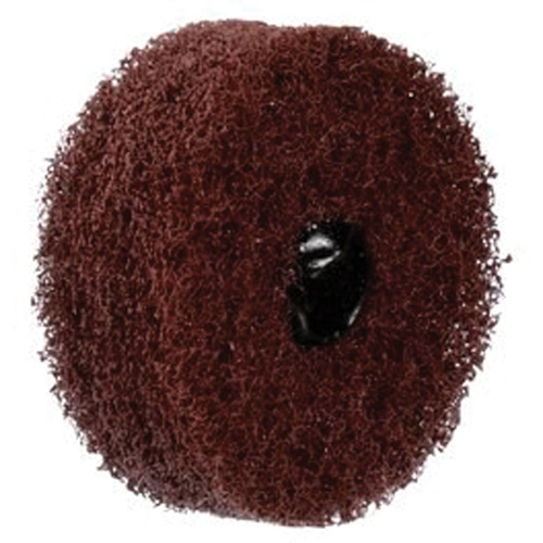 Meule Buff & Blend Standard Abrasives, 3" dia. x 3" la, Arbre 1/4", Oxyde d'aluminium Duraquip Inc