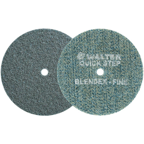 Disque de pr&eacute;paration de surface QUICK-STEP BLENDEX, 5" dia., Grain Fin, Oxyde d'aluminium Duraquip Inc