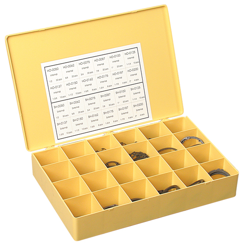 Assortiments d'anneaux de retenue internes & externes Duraquip Inc