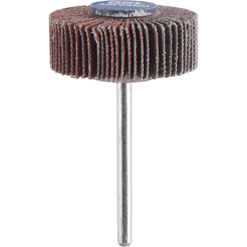 M&egrave;che de ponçage &agrave; roue &agrave; lamelles 3/8" - grain 120 Duraquip Inc