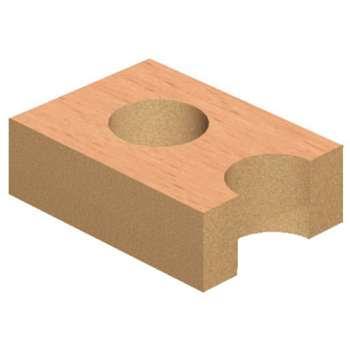 Through-Hole Carbide Tipped Drill, 2/5" Diameter Duraquip Inc