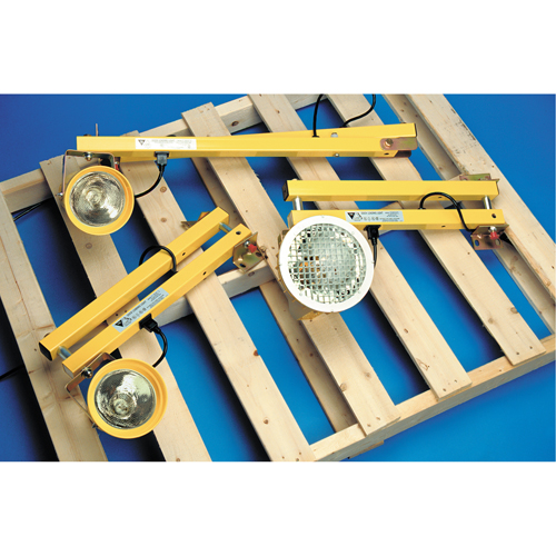 Dock Lights, 60" Arm, Incandescent Lamp, Metal Duraquip Inc
