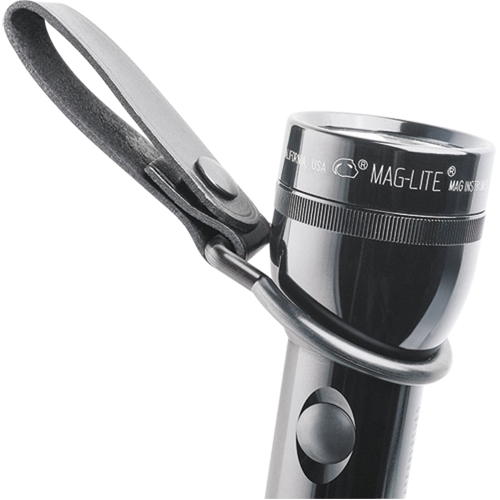 Pince de ceinture pour &agrave; piles D, Porte-lampe de poche, Cuir, 1 Poches Duraquip Inc