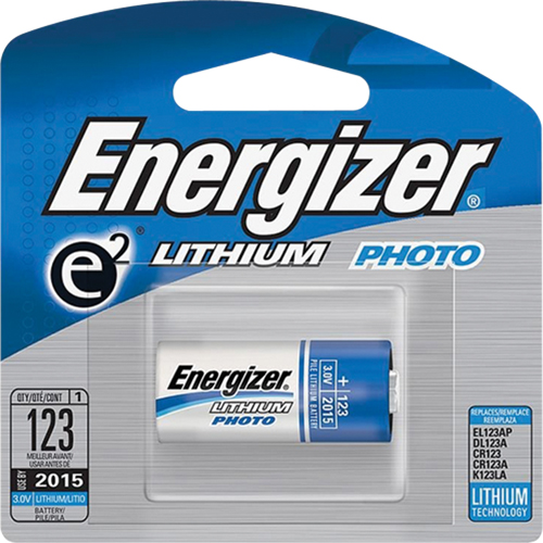 Lithium Batteries, 123, 3 V Duraquip Inc