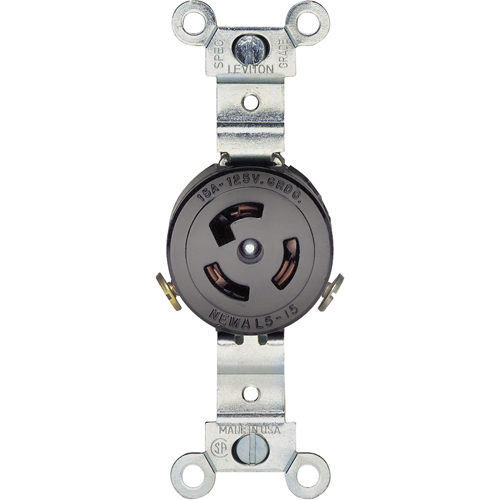 Prise verrouillable simple Duraquip Inc