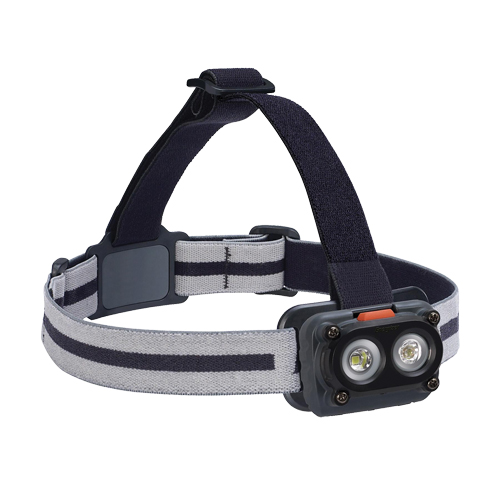 Hardcase Rugged Headlamp, LED, 325 Lumens, 6.5 Hrs. Run Time, AA Batteries Duraquip Inc