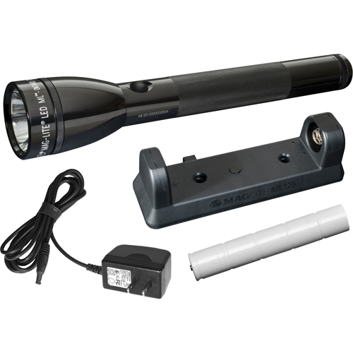 Lampes de poche ML125, DEL,  lumens, Piles Rechargeable Duraquip Inc