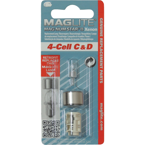 Replacement Bulb for 4-Cell C & D Flashlights Duraquip Inc