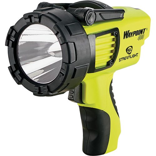 Waypoint&reg; 400 Pistol Grip Spotlight, LED, 1000 Lumens, Rechargeable Batteries Duraquip Inc