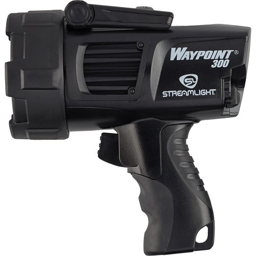 Waypoint&reg; 300 Pistol Grip Spotlight, LED, 1000 Lumens, Rechargeable Batteries Duraquip Inc