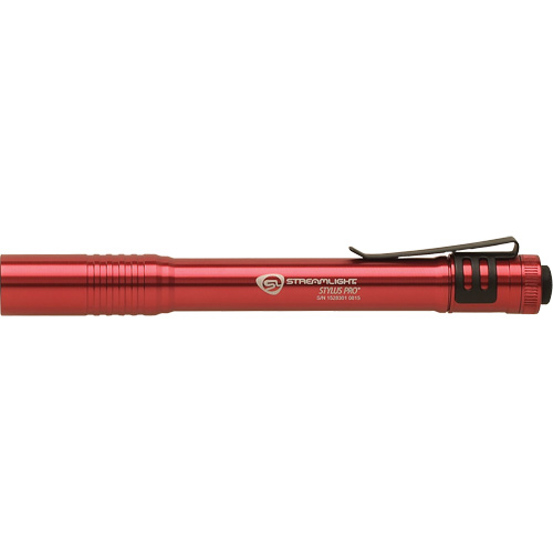 Lampe stylo Stylus Pro, DEL, 100 lumens, Corps en Aluminium, piles AAA, Compris Duraquip Inc