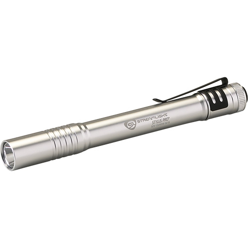 Lampe stylo Stylus Pro, DEL, 100 lumens, Corps en Aluminium, piles AAA, Compris Duraquip Inc