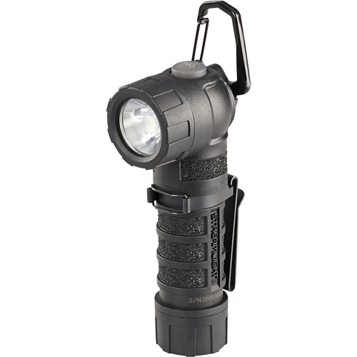 PolyTac&reg; 90 X Right Angle Flashlight, LED, CR123A Batteries, Polymer Duraquip Inc