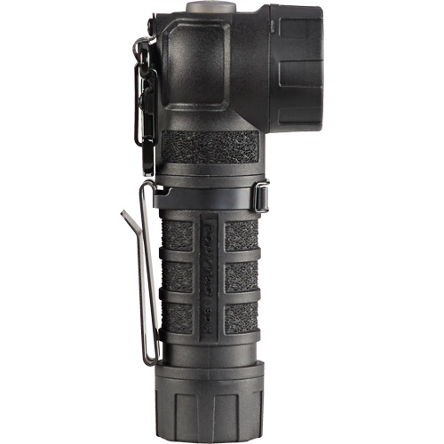 PolyTac&reg; 90 X Right Angle Flashlight, LED, CR123A Batteries, Polymer Duraquip Inc