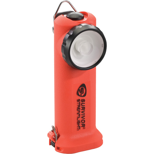 Survivor&reg; Flashlight, LED, Rechargeable/AA Batteries, Nylon Polymer Duraquip Inc