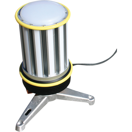 Lampe &agrave; couverture large Beacon 360 avec support pour plancher, DEL, 120 W, 13 000 lumens, Boîtier en Aluminium Duraquip Inc