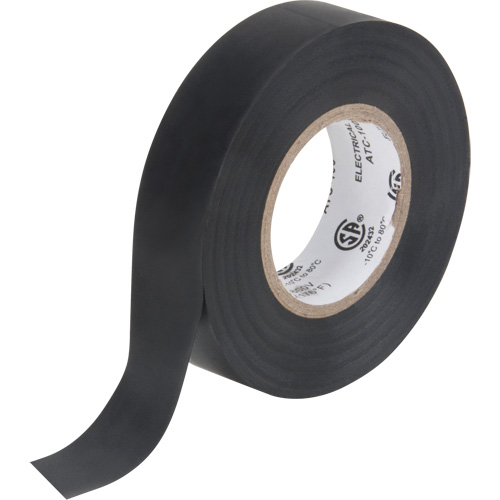 Ruban isolant, 19 mm (3/4") x 18 m (60'), Noir, 7 mils Duraquip Inc
