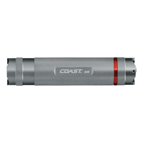 G45 Flashlight, LED, 385 Lumens, AAA Batteries Duraquip Inc