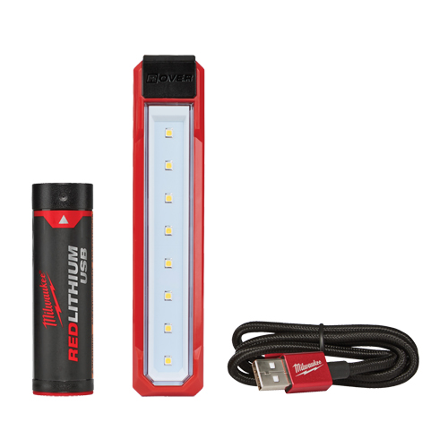 Projecteur de poche USB Rover, DEL, 445 lumens, 2 hres de fonctionnement, Bloc-pile Rechargeable, Plastique Duraquip Inc