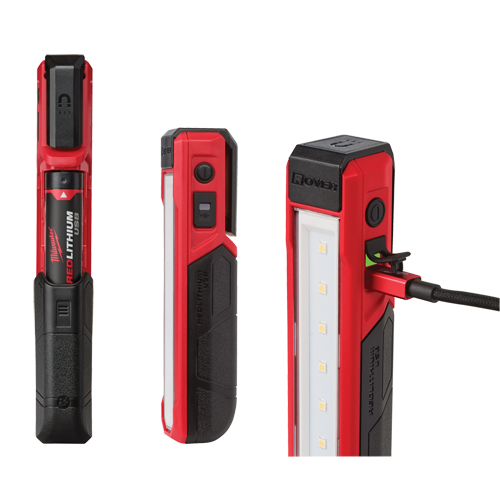 Projecteur de poche USB Rover, DEL, 445 lumens, 2 hres de fonctionnement, Bloc-pile Rechargeable, Plastique Duraquip Inc