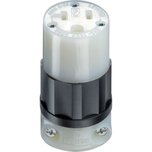 Industrial Grade Locking Connector, 5-20R, Nylon Duraquip Inc
