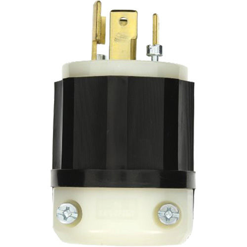 Fiche verrouillable de calibre industriel, Nylon, 30 A, 347 V/600 V, L20-30P Duraquip Inc