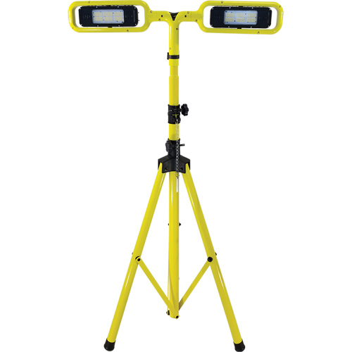 Beacon Infinity Light Dual Tripod with Magnetic Mounts, LED, 40 W, 10800 Lumens, Plastic/Aluminum Housing Duraquip Inc