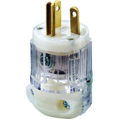 Hospital Grade Extension Plug, Nylon, 20 Amps, 125 V Duraquip Inc