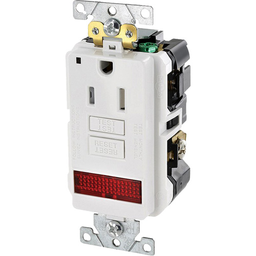 SmartlockPro&reg; Extra Heavy-Duty Self-Test GFCI Receptacle Duraquip Inc
