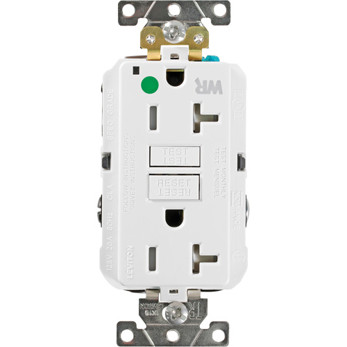 SmartlockPro&reg; Extra Heavy-Duty Self-Test GFCI Receptacle Duraquip Inc