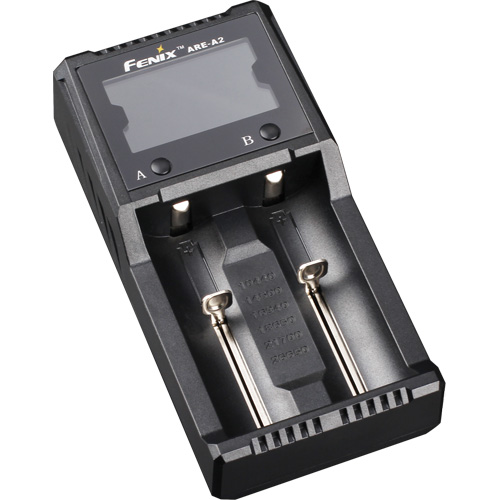 Chargeur de batterie &agrave; deux canaux ARE-A2 Duraquip Inc