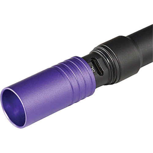 Lampe stylo UV avec port de recharge micro USB Stylus Pro, DEL, Corps en Aluminium, piles Rechargeable, Compris Duraquip Inc