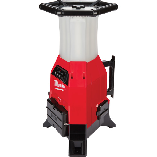 M18 Radius Site Light & Charger with One-Key, LED, 4800/9000/2500 Lumens, Plastic Housing Duraquip Inc