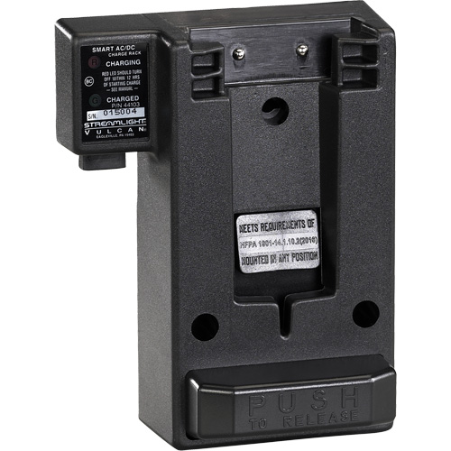 Charging Rack AC/DC Smart Charge for the Vulcan Series Flashlights Duraquip Inc