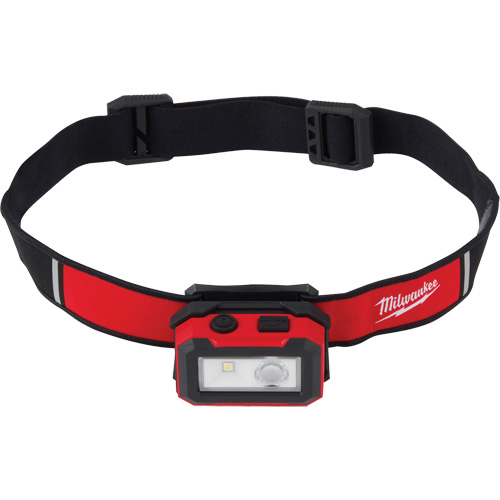 Magnetic Headlamp & Task Light, LED, 450 Lumens, 2.5 Hrs. Run Time, Rechargeable Batteries Duraquip Inc