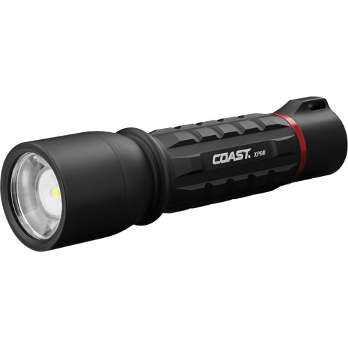 XP9R Dual-Power Flashlight, LED, 1000 Lumens, Rechargeable/CR123 Batteries Duraquip Inc