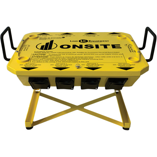 Boîte de distribution du courant Duraquip Inc