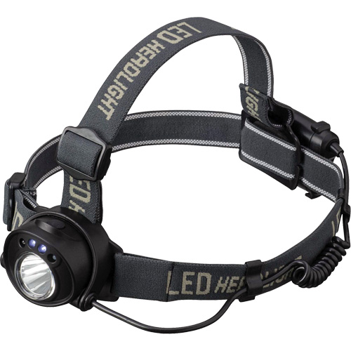 JLHL-220 Lampe frontale DMS Cree, DEL, 220 lumens, 6 hres de fonctionnement, piles AA Duraquip Inc