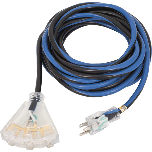 JLEC-1450 Contractor Grade Extension Cord, Indoor/Outdoor, SJTOW, 14 AWG, 15 A, 50' Duraquip Inc
