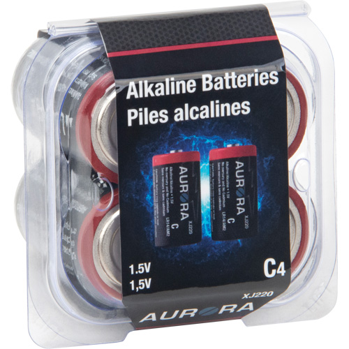 Industrial Alkaline Batteries, C, 1.5 V Duraquip Inc