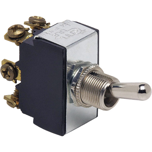 DPDT Standard Heavy-Duty 6-Terminal Toggle Switch Duraquip Inc