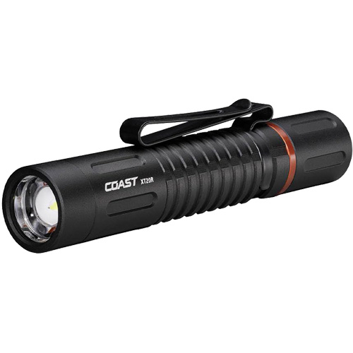XT20R USB-C Focusing Flashlight, 520 Lumens, Rechargeable/AA Batteries Duraquip Inc