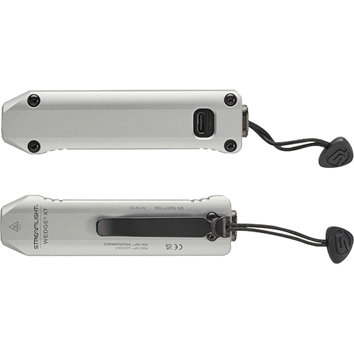 Lampe de poche mince &agrave; usage quotidien Wedge, DEL, 1000 lumens, Piles Rechargeable Duraquip Inc