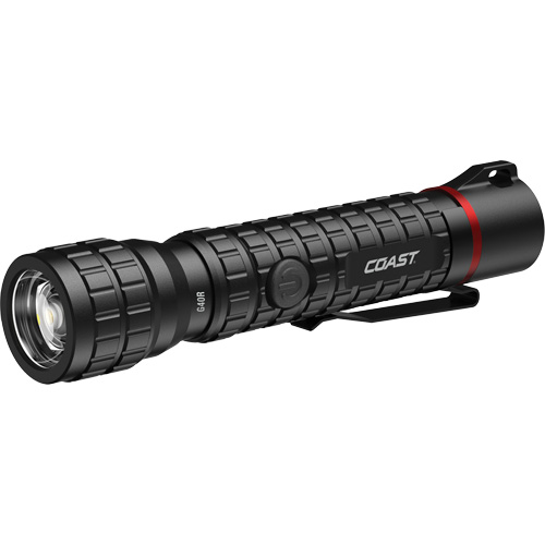 Lampe de poche &eacute;tanche G40R avec mise au point par rotation, DEL, 650 lumens, Piles Rechargeable Duraquip Inc