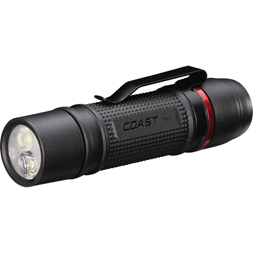 PX9 Dual Optic Flashlight, LED, 750 Lumens, AAA Batteries Duraquip Inc